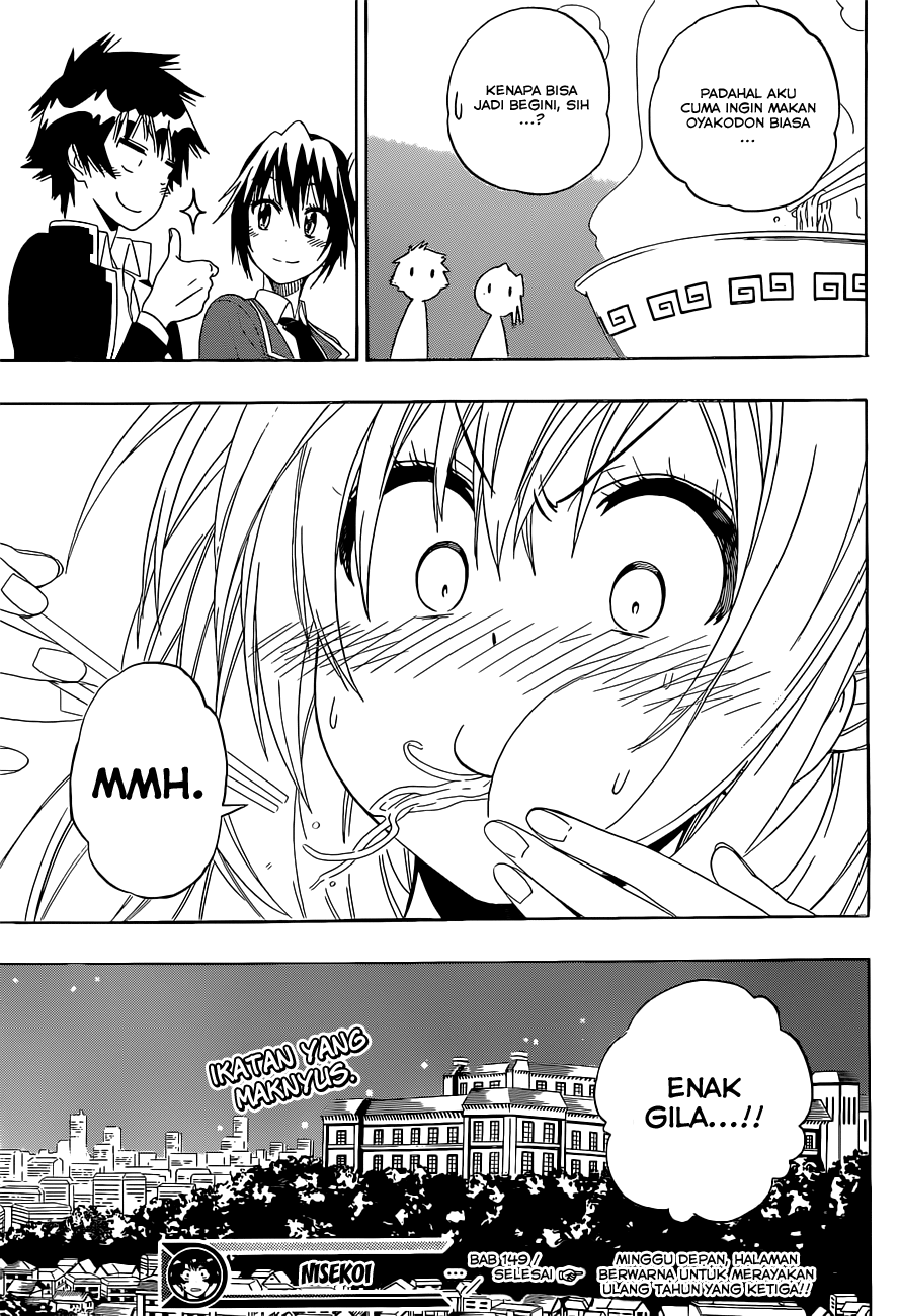 Nisekoi Chapter 149 - halaman 20
