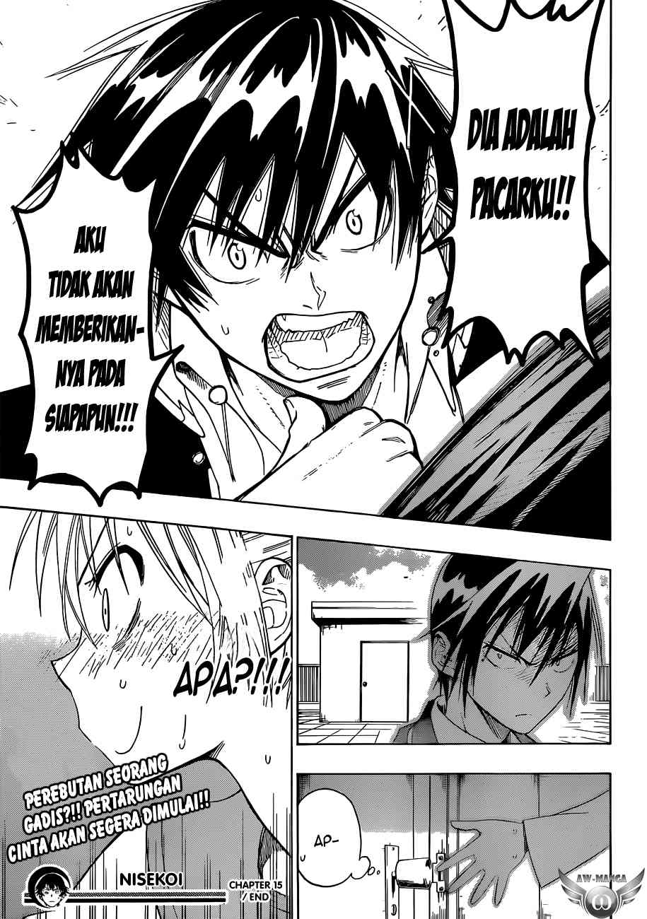 Nisekoi Chapter 15 - halaman 21