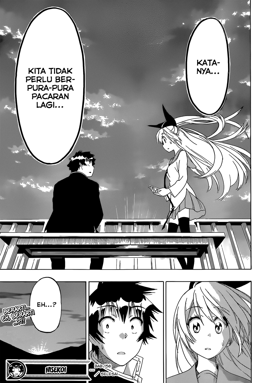 Nisekoi Chapter 156 - halaman 19