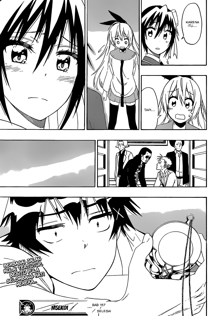Nisekoi Chapter 157 - halaman 20