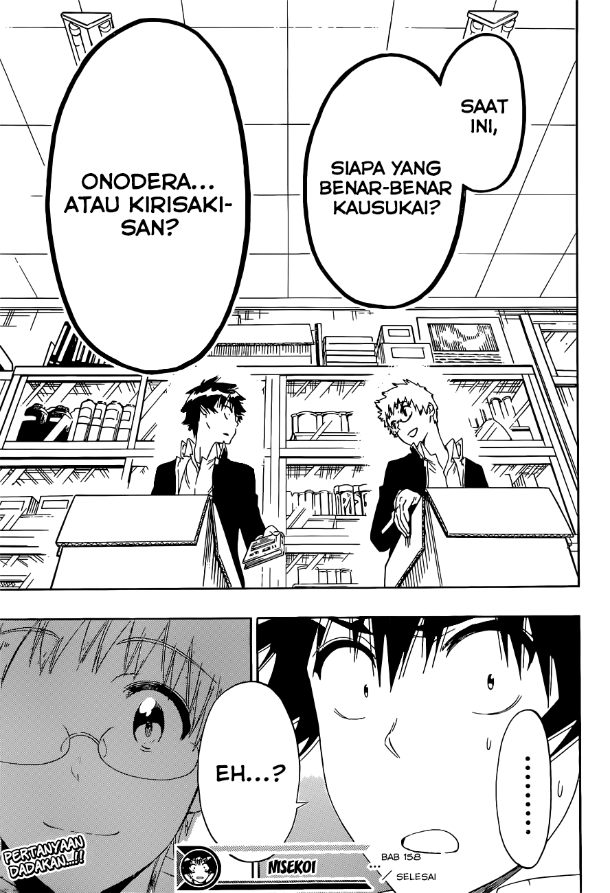 Nisekoi Chapter 158 - halaman 20