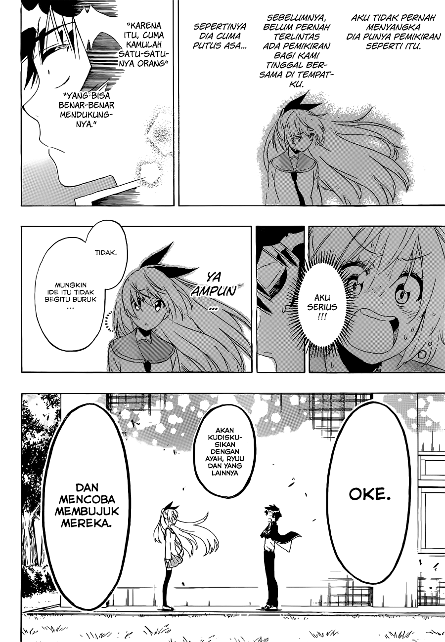Nisekoi Chapter 159 - halaman 14