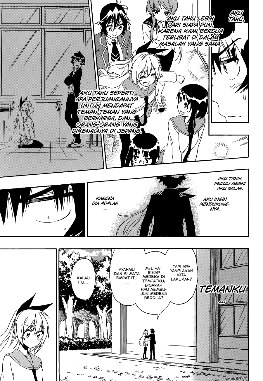 Nisekoi Chapter 159 - halaman 17