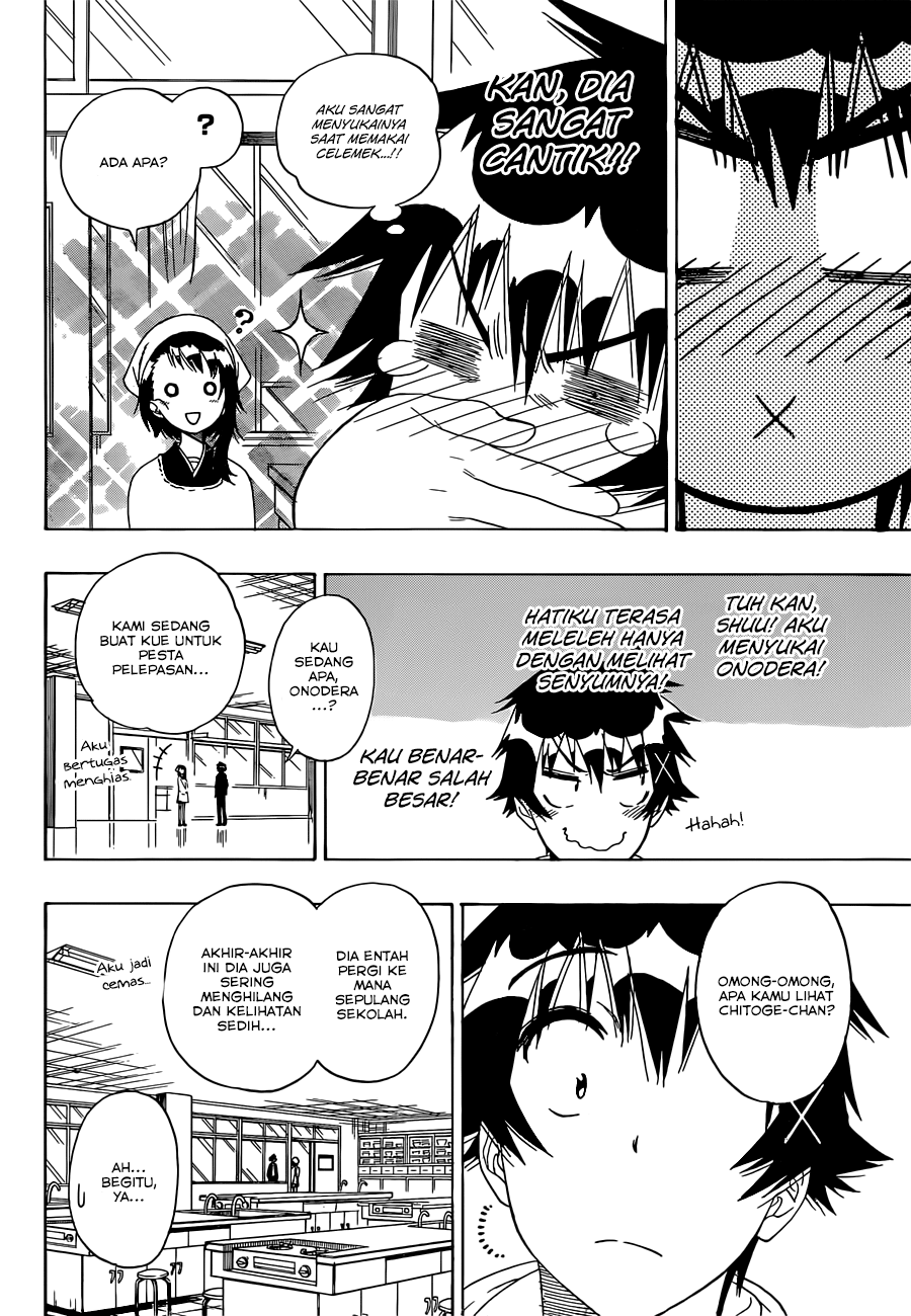 Nisekoi Chapter 159 - halaman 6