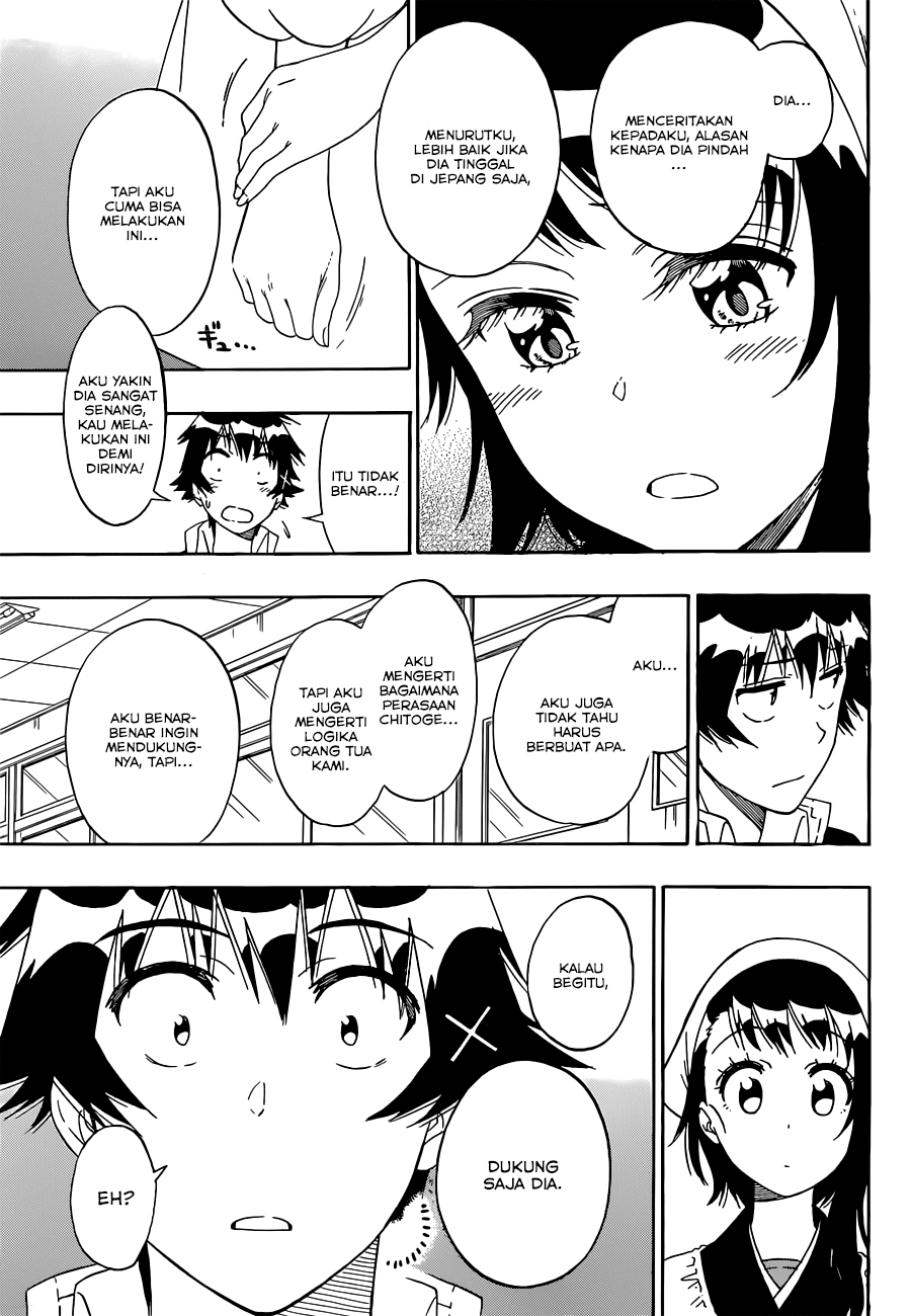 Nisekoi Chapter 159 - halaman 7