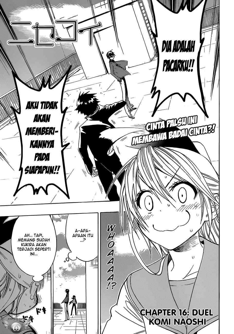 Nisekoi Chapter 16 - halaman 2