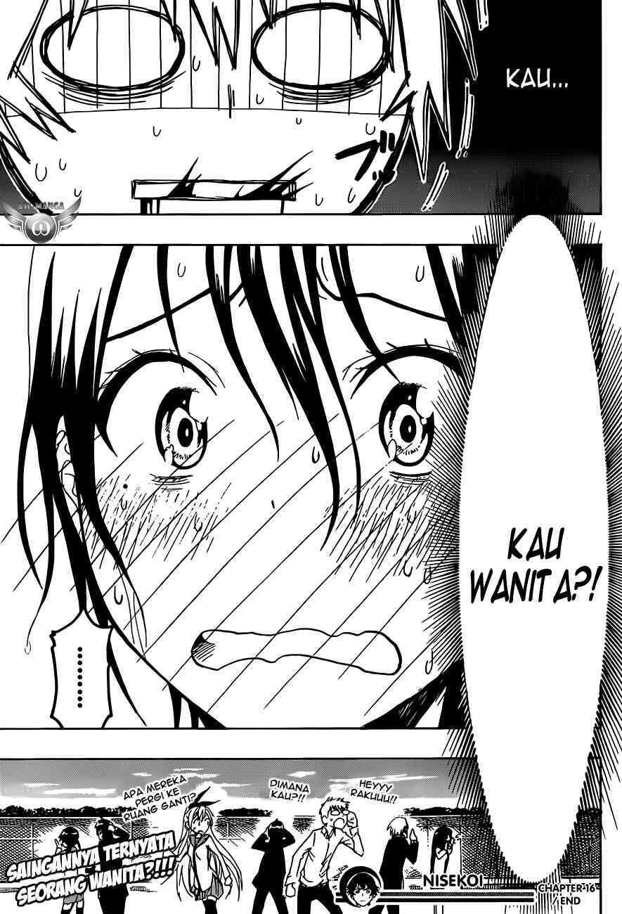 Nisekoi Chapter 16 - halaman 21