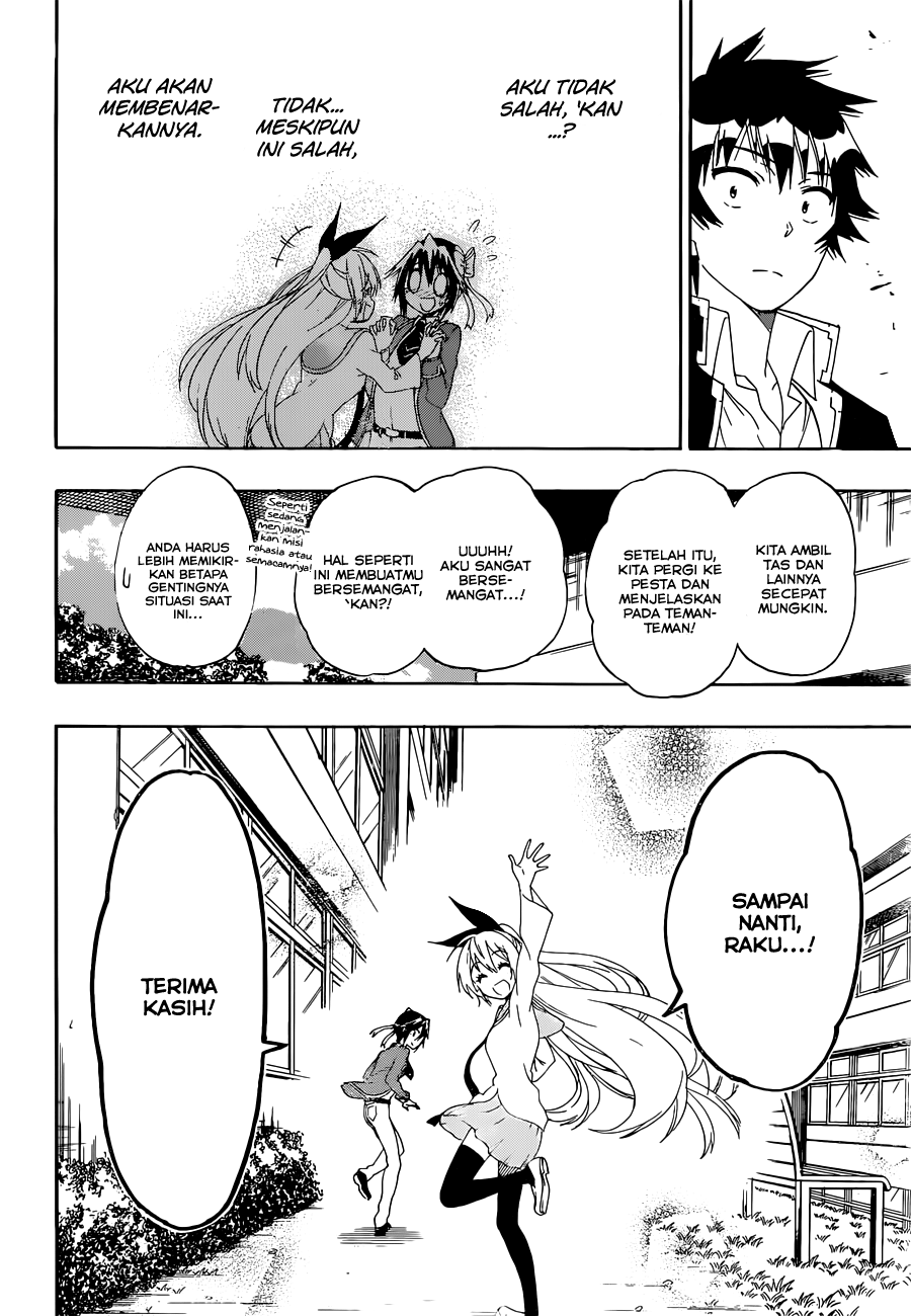 Nisekoi Chapter 160 - halaman 4