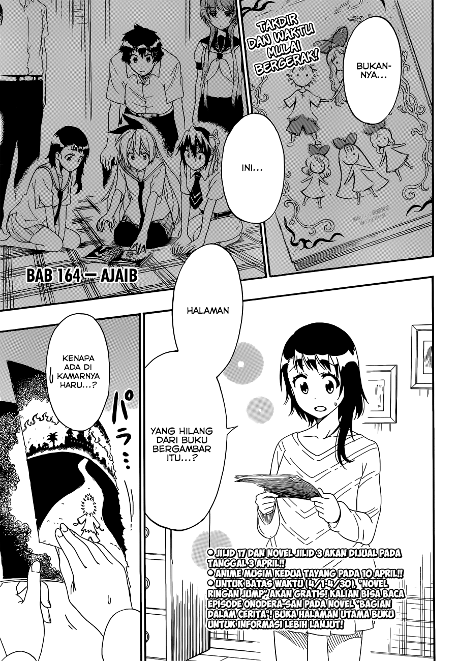 Nisekoi Chapter 164 - halaman 4