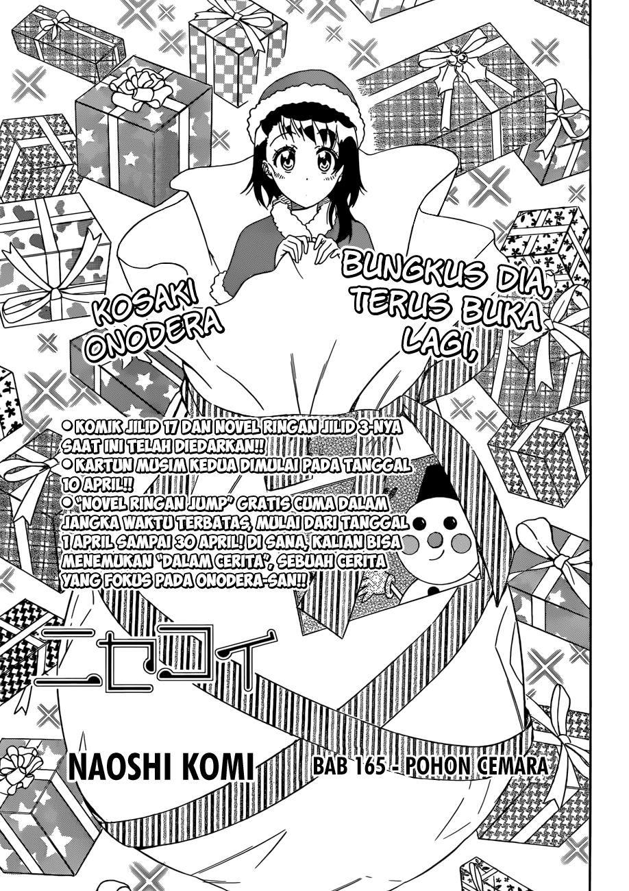 Nisekoi Chapter 165 - halaman 1