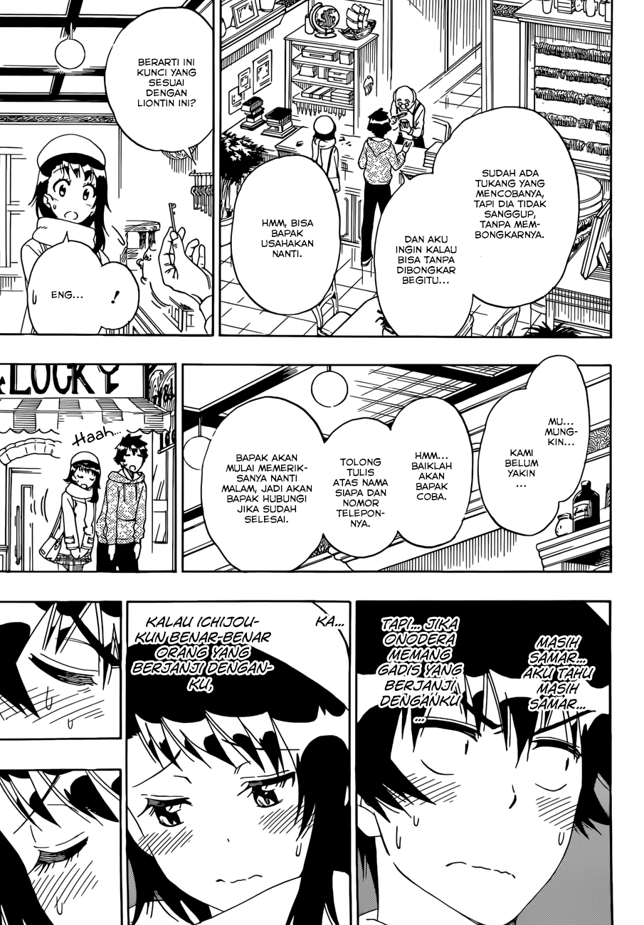 Nisekoi Chapter 165 - halaman 17
