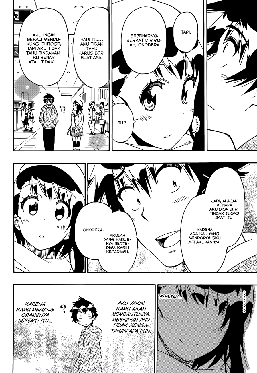 Nisekoi Chapter 165 - halaman 8