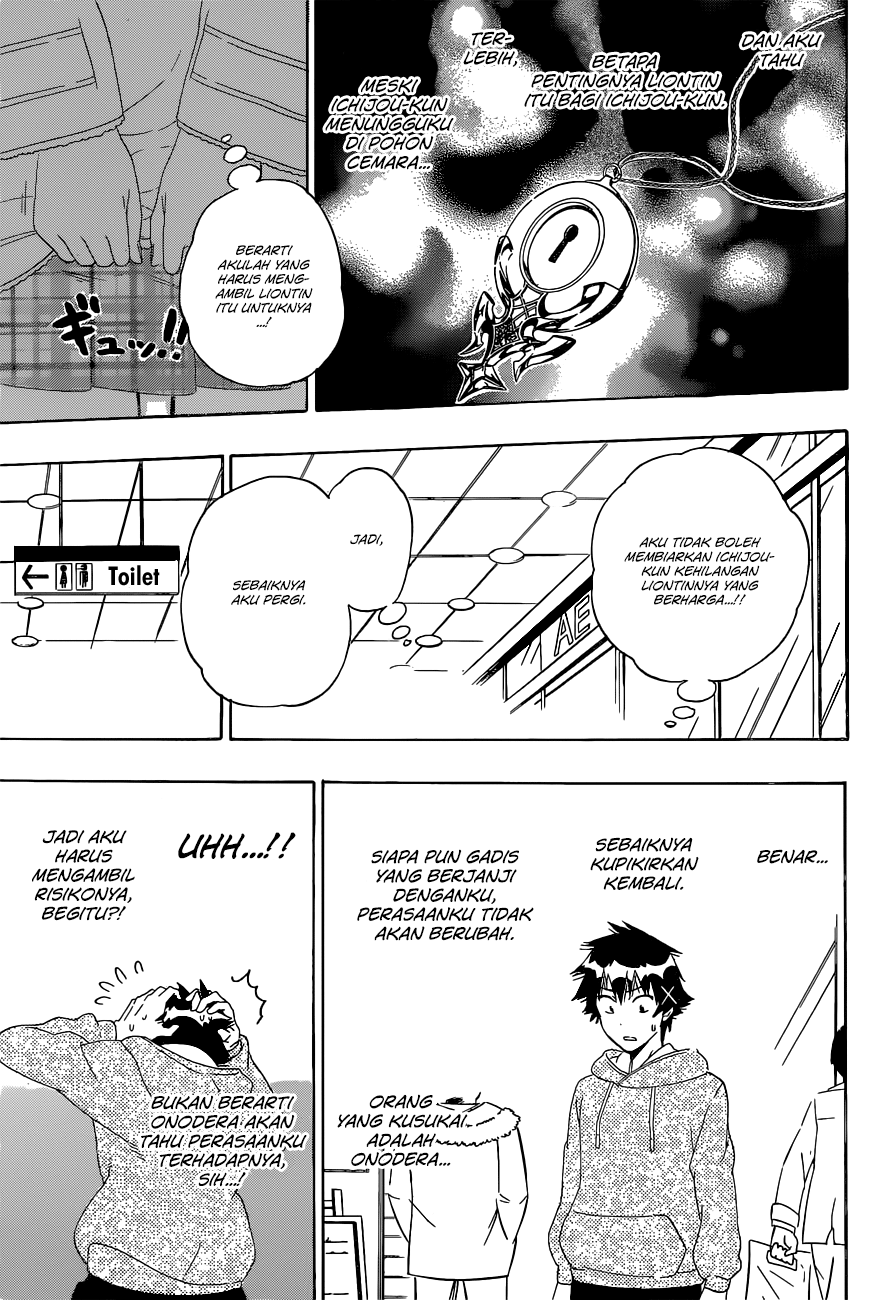 Nisekoi Chapter 167 - halaman 14