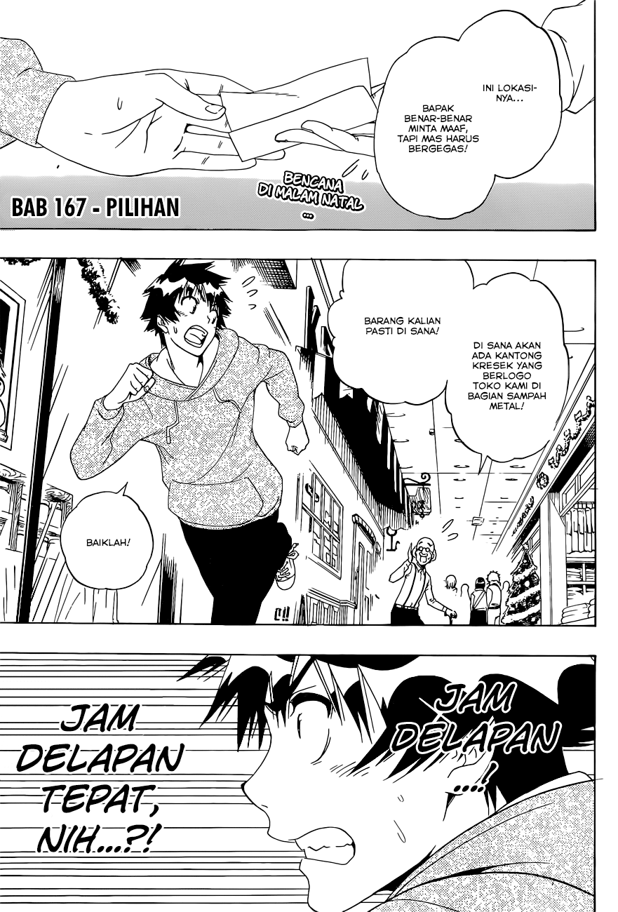 Nisekoi Chapter 167 - halaman 6