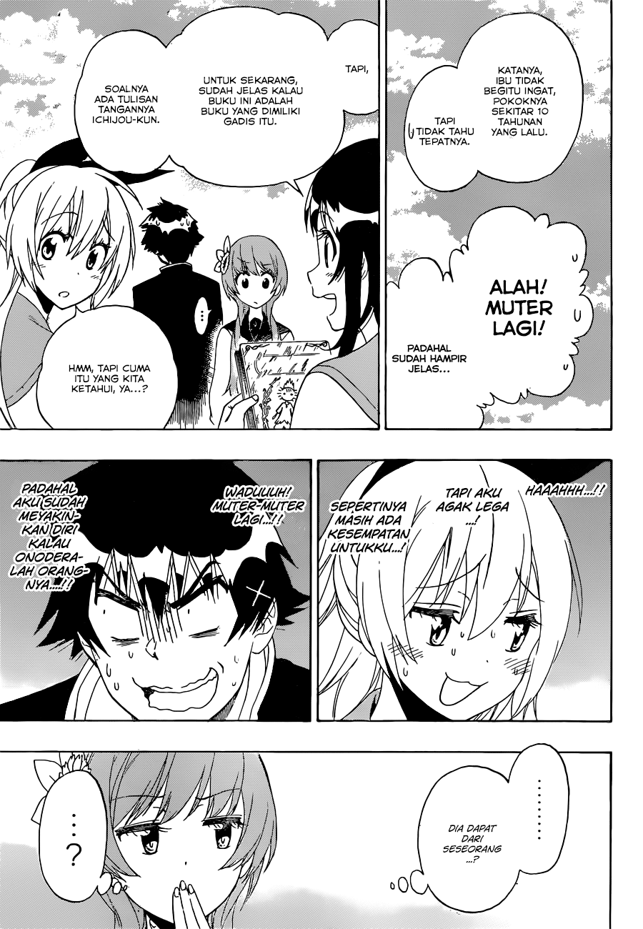Nisekoi Chapter 168 - halaman 17
