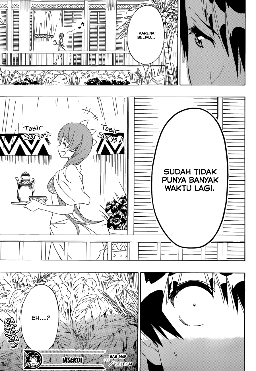 Nisekoi Chapter 169 - halaman 19