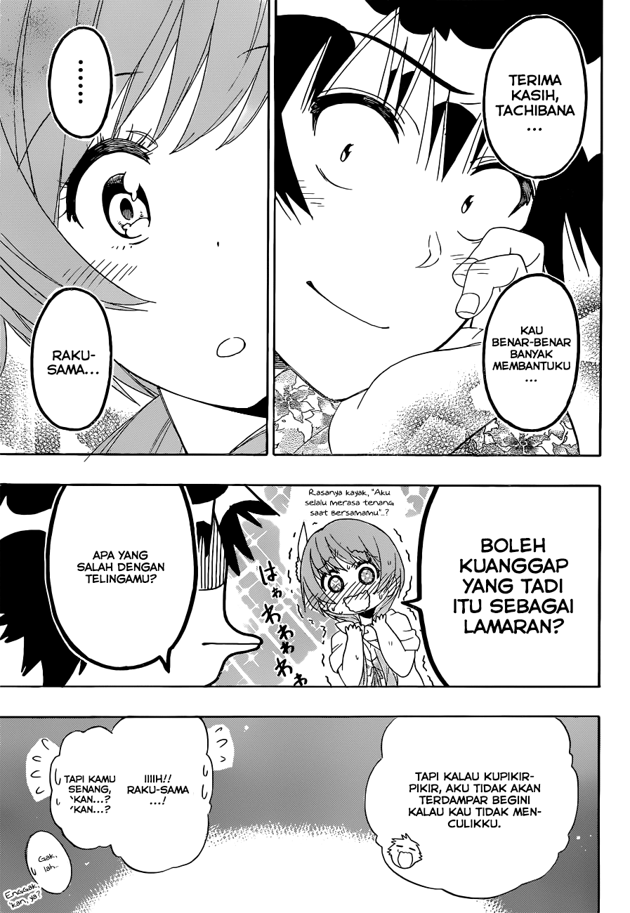 Nisekoi Chapter 170 - halaman 17