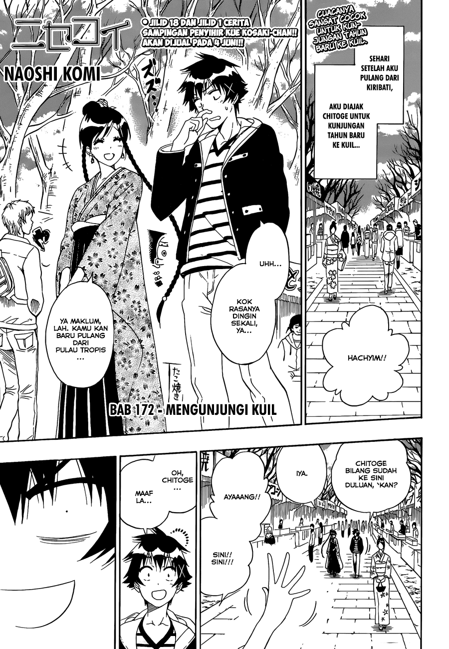 Nisekoi Chapter 172 - halaman 1