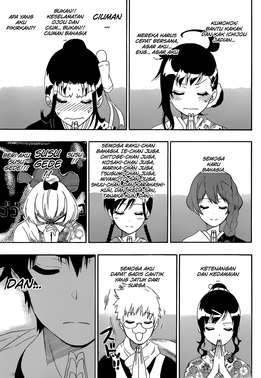 Nisekoi Chapter 172 - halaman 17