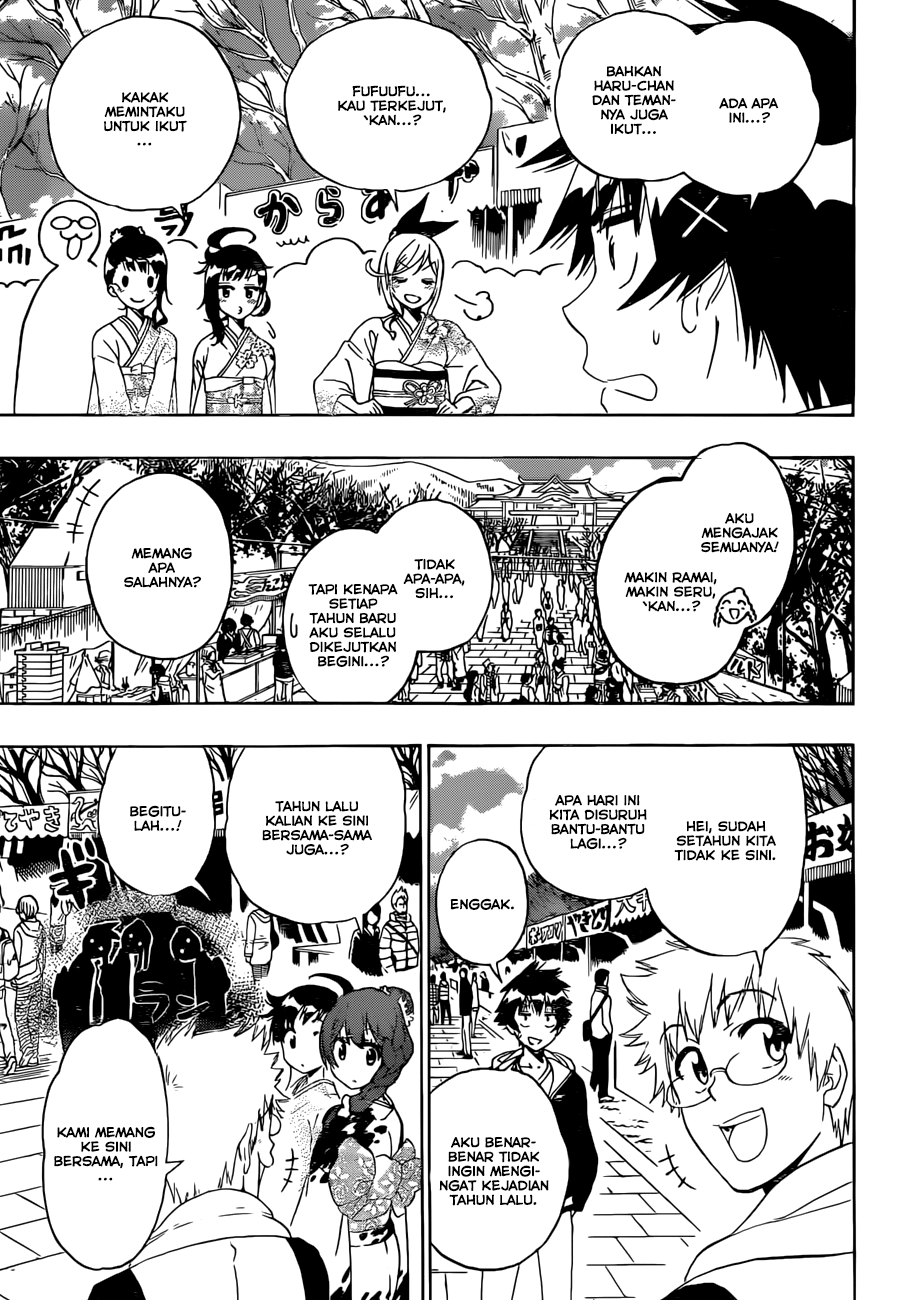 Nisekoi Chapter 172 - halaman 3