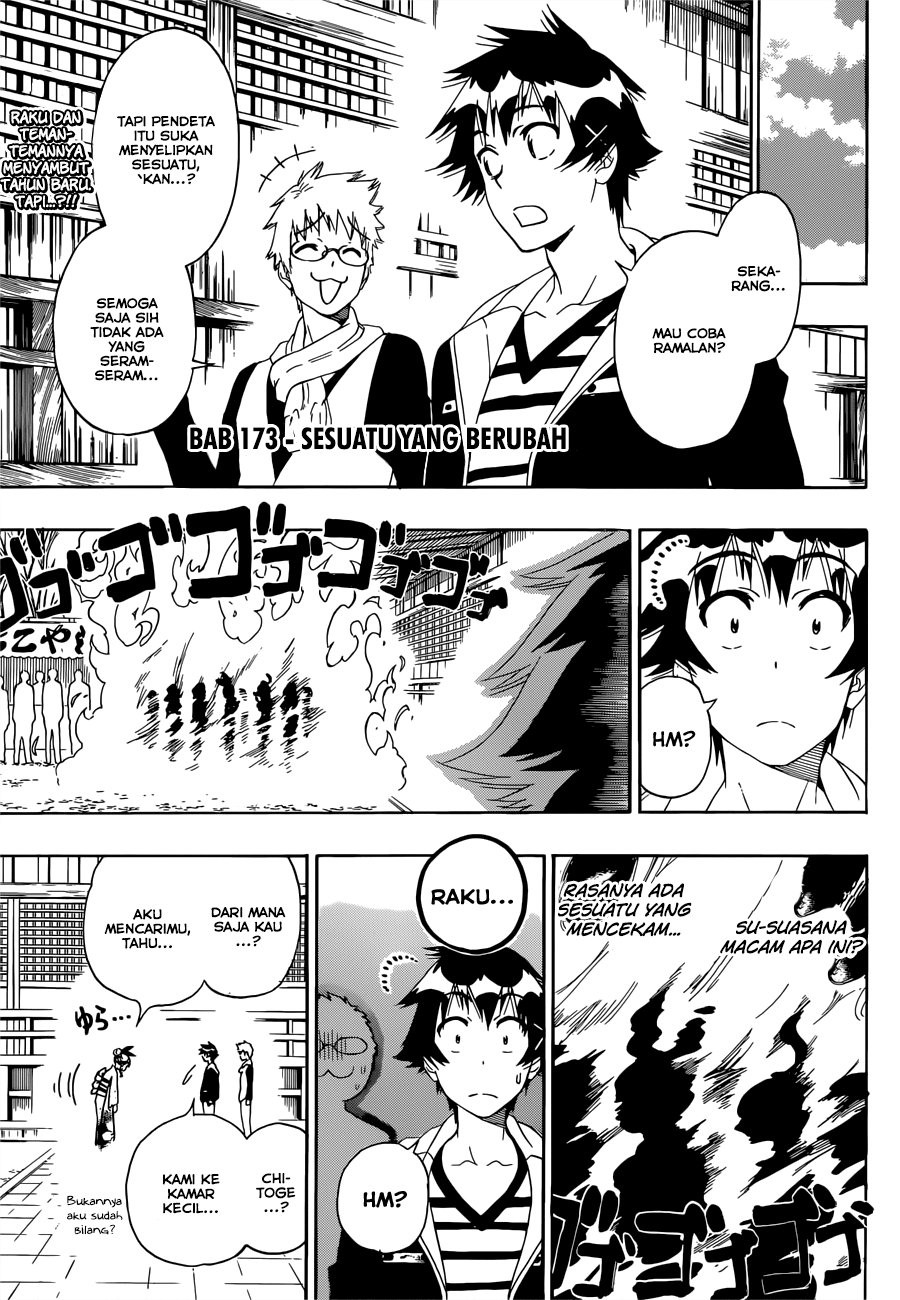 Nisekoi Chapter 173 - halaman 3