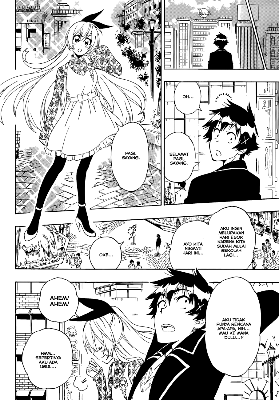 Nisekoi Chapter 174 - halaman 2