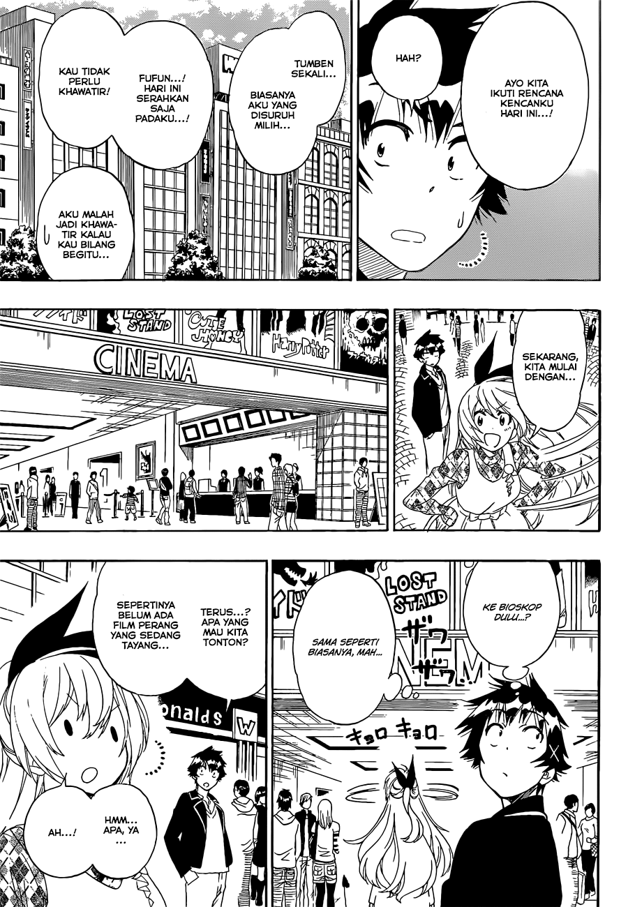 Nisekoi Chapter 174 - halaman 3