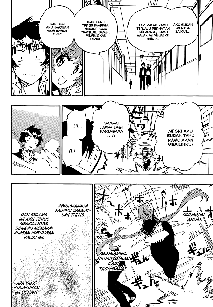 Nisekoi Chapter 175 - halaman 16