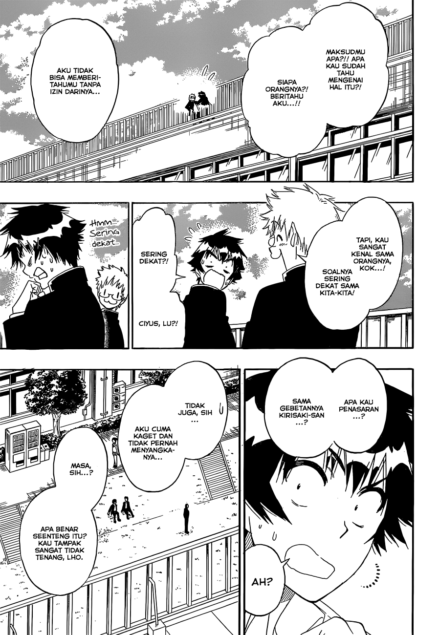 Nisekoi Chapter 175 - halaman 7