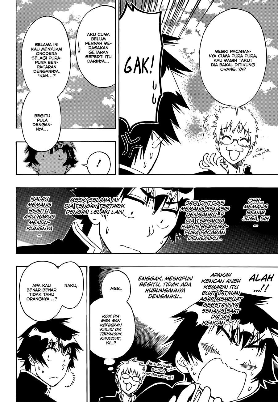 Nisekoi Chapter 175 - halaman 8