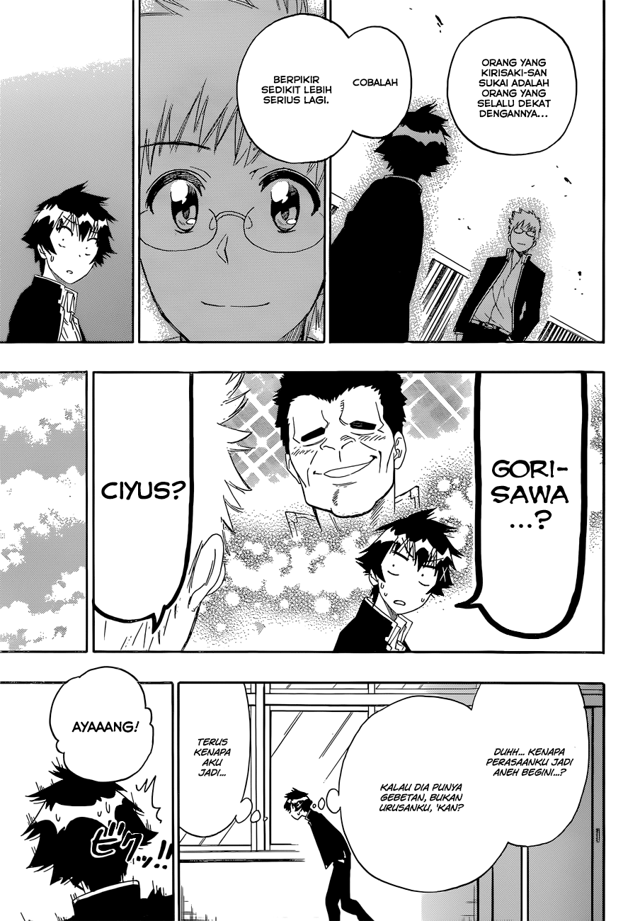 Nisekoi Chapter 175 - halaman 9