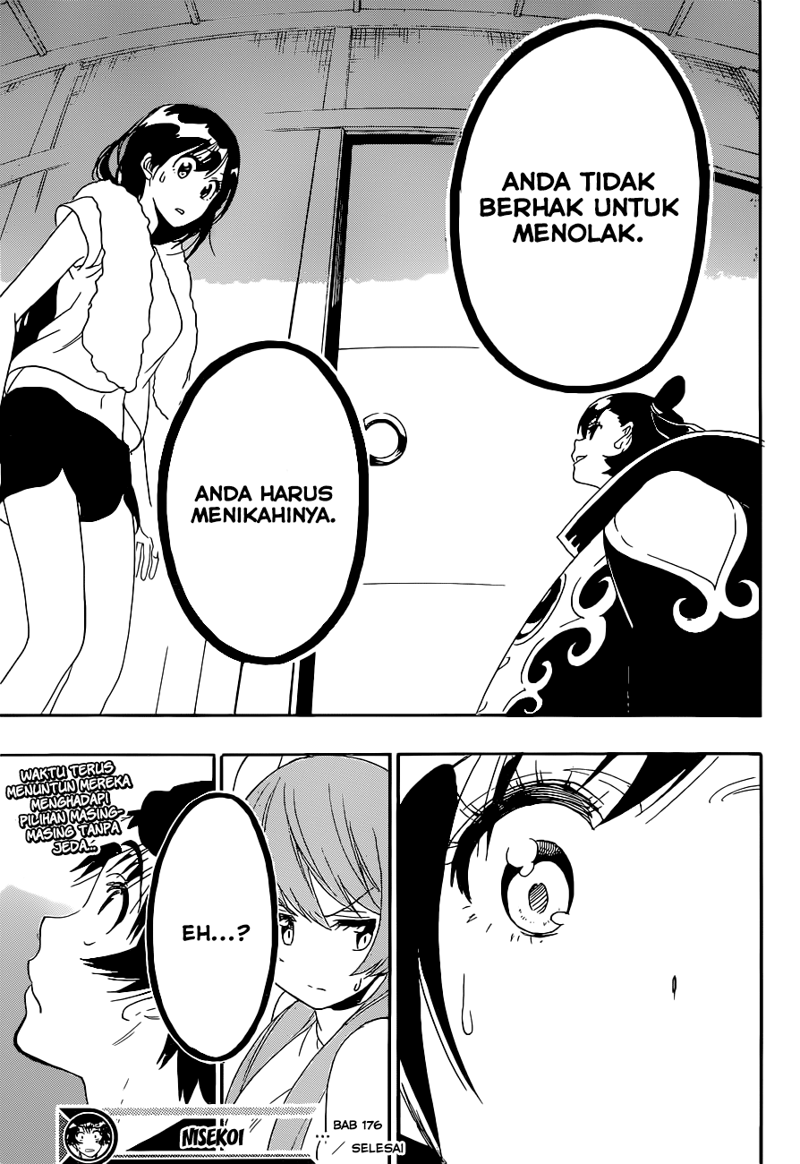 Nisekoi Chapter 176 - halaman 19