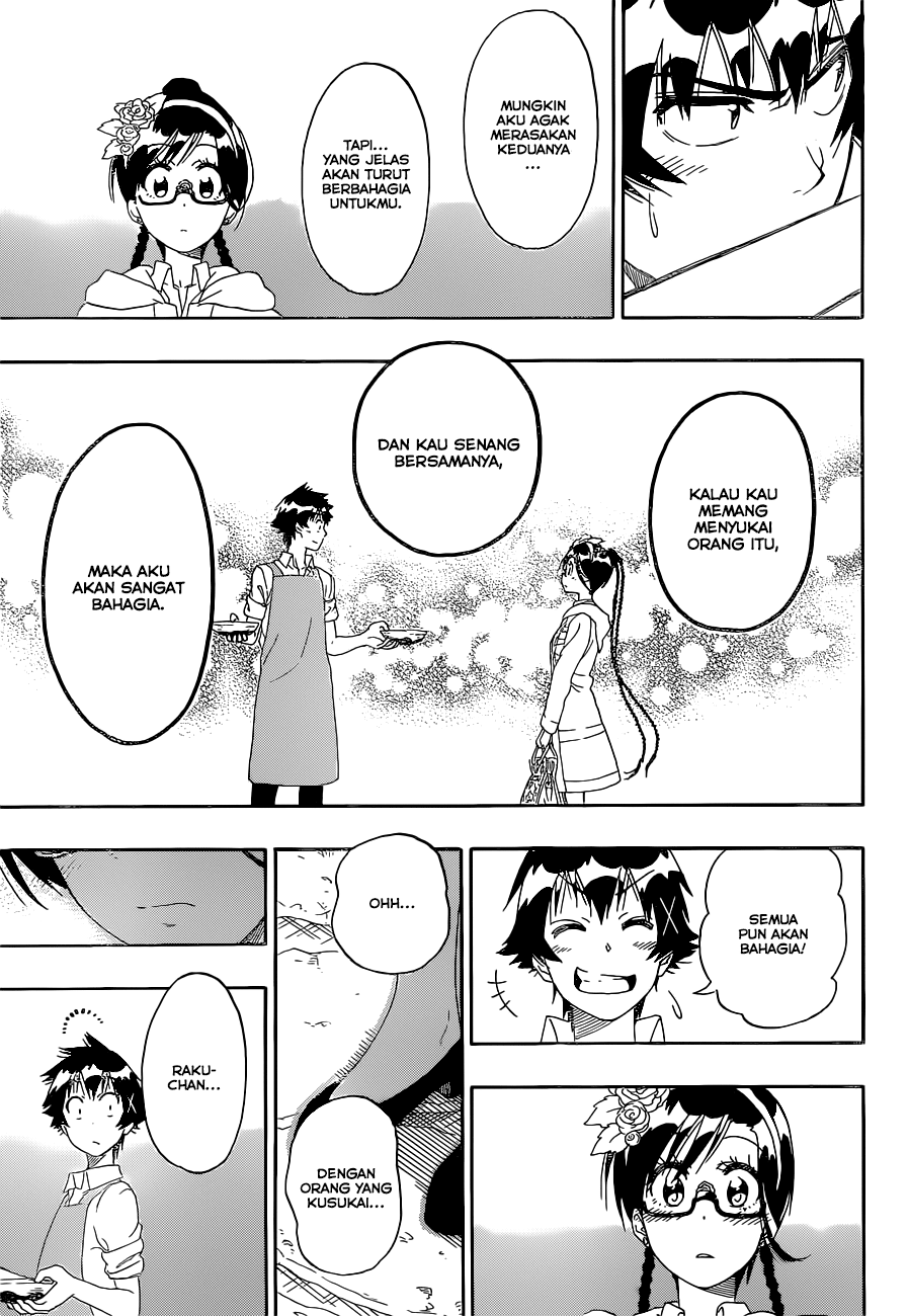 Nisekoi Chapter 177 - halaman 17