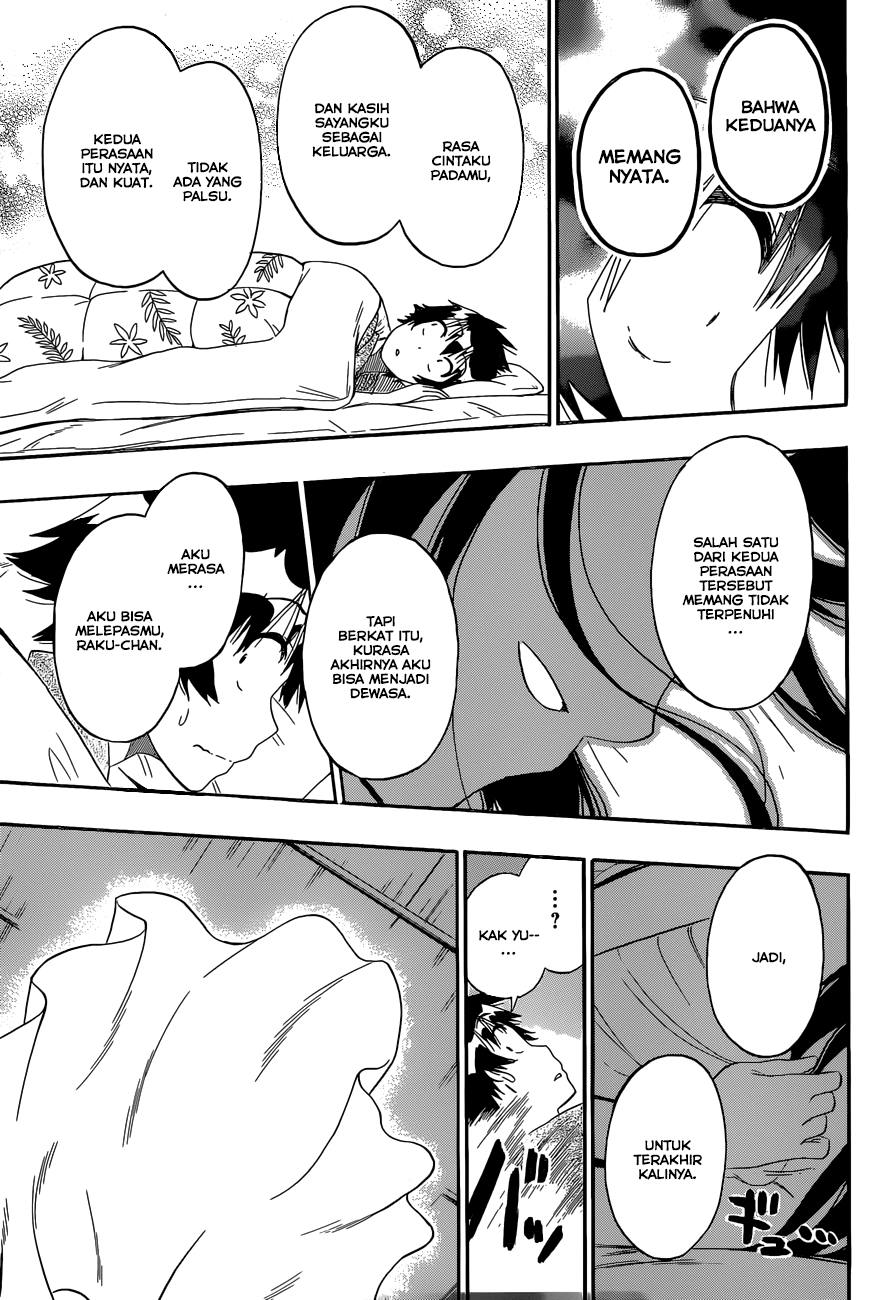Nisekoi Chapter 178 - halaman 16