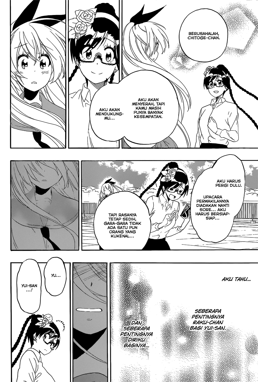 Nisekoi Chapter 179 - halaman 12
