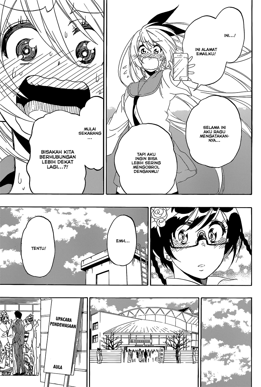 Nisekoi Chapter 179 - halaman 13