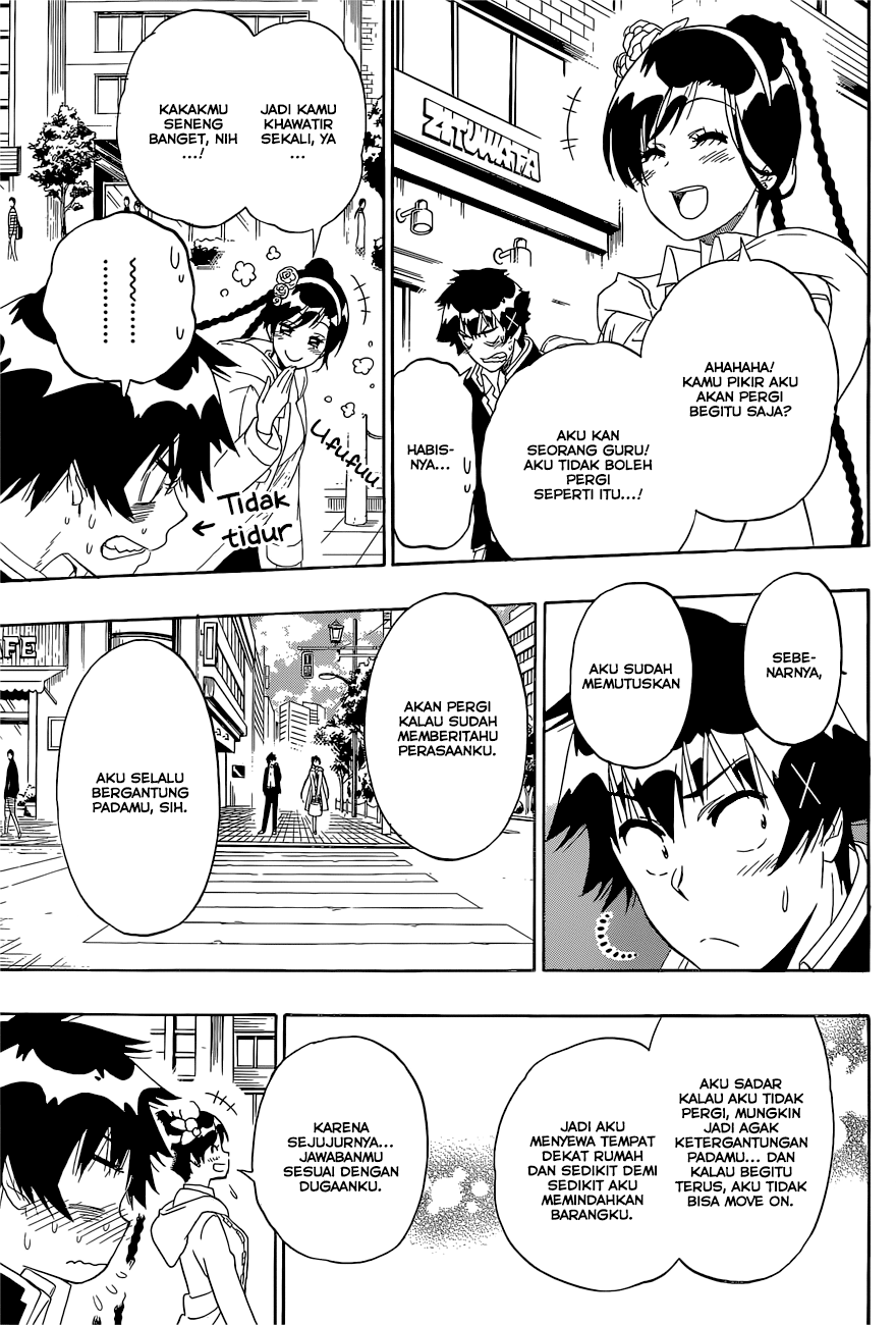 Nisekoi Chapter 179 - halaman 7