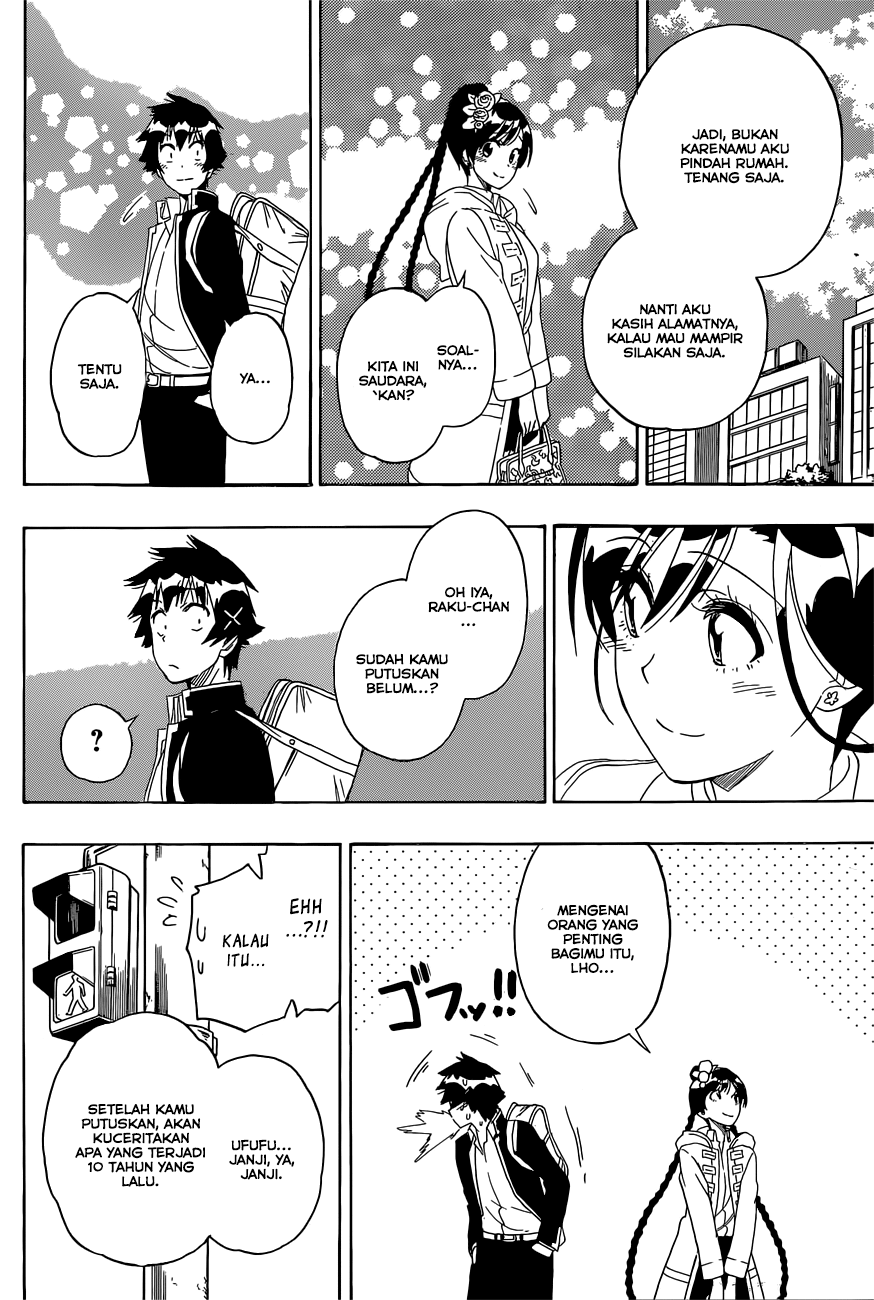 Nisekoi Chapter 179 - halaman 8