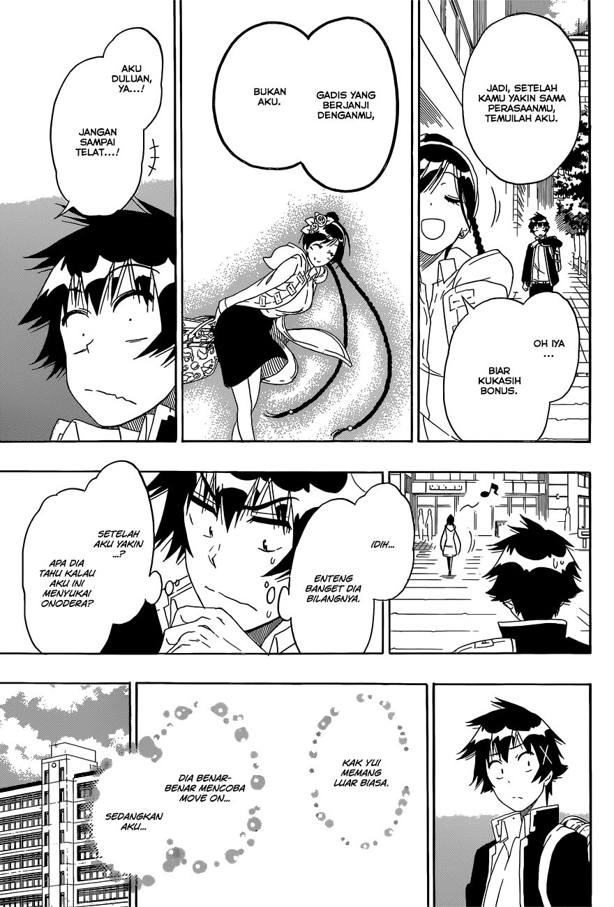 Nisekoi Chapter 179 - halaman 9