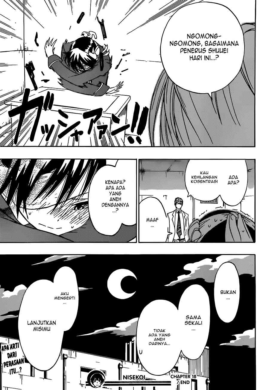 Nisekoi Chapter 18 - halaman 21