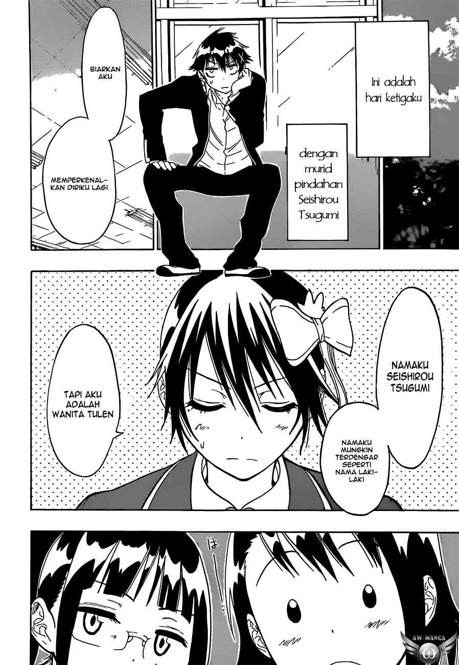 Nisekoi Chapter 18 - halaman 6