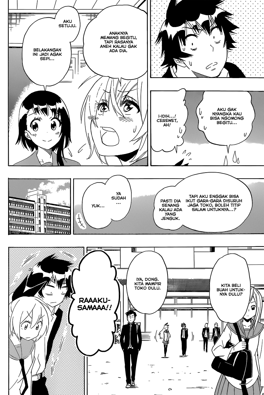 Nisekoi Chapter 180 - halaman 10