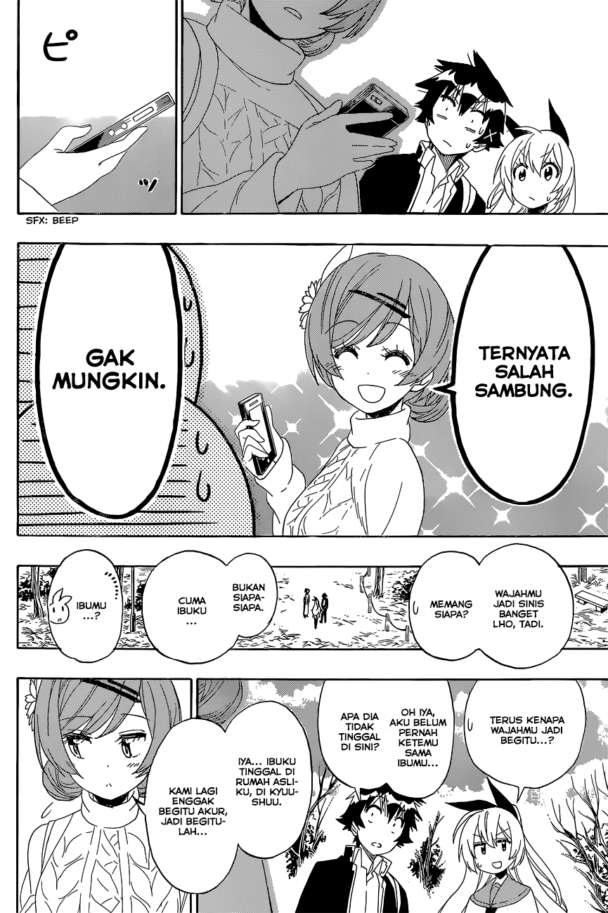 Nisekoi Chapter 180 - halaman 14