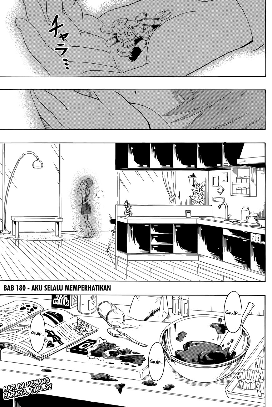 Nisekoi Chapter 180 - halaman 3