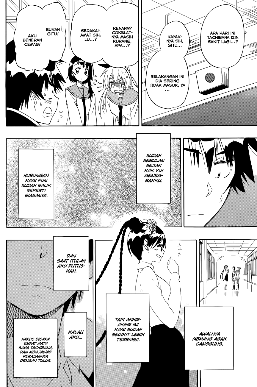 Nisekoi Chapter 180 - halaman 8