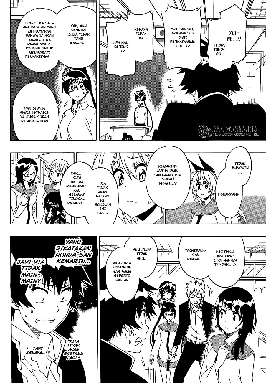 Nisekoi Chapter 181 - halaman 14