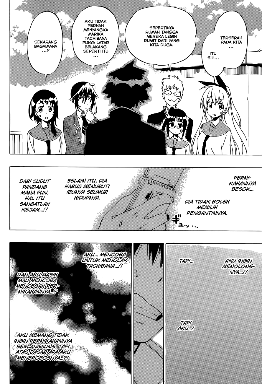 Nisekoi Chapter 182 - halaman 12
