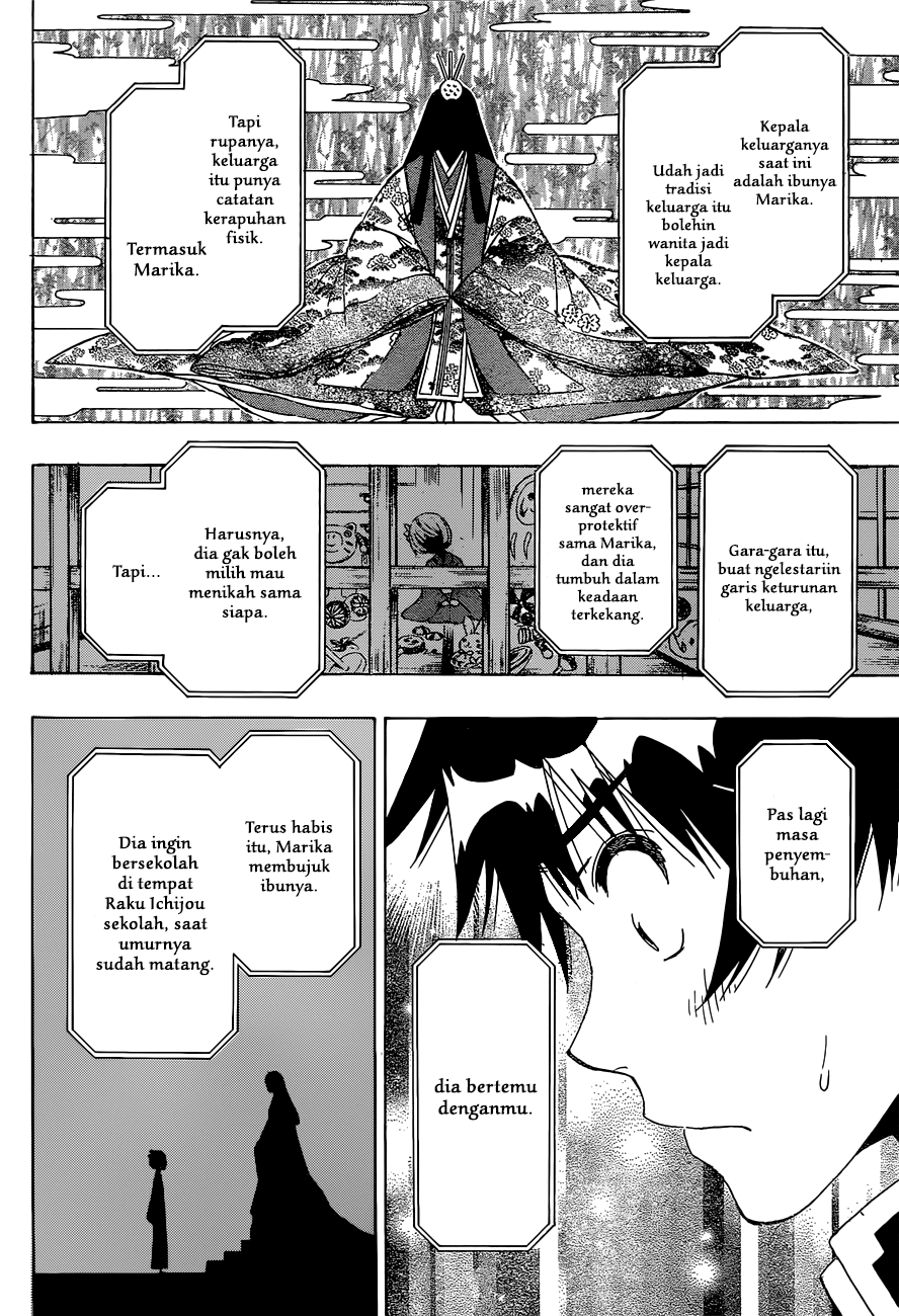 Nisekoi Chapter 182 - halaman 4