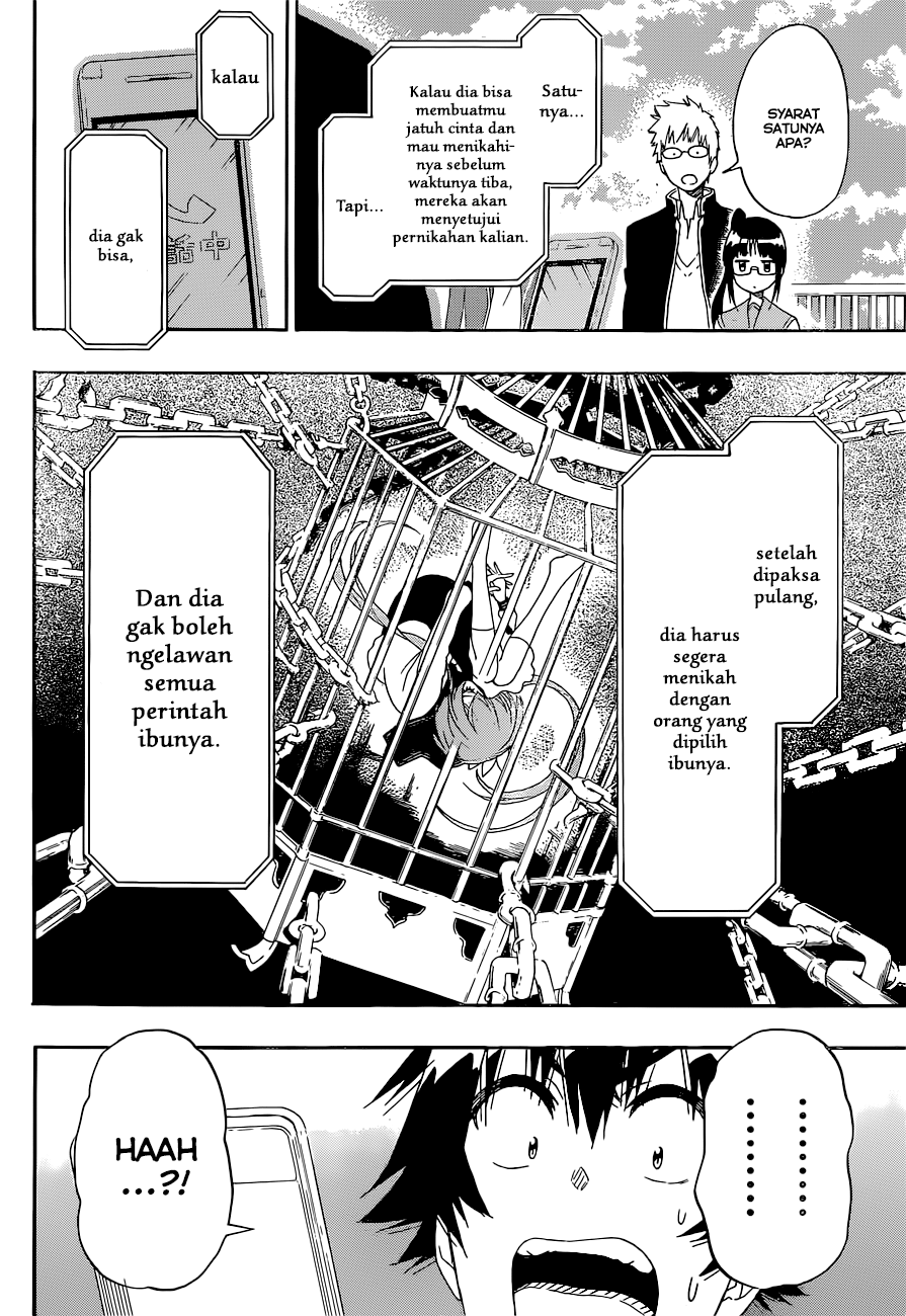 Nisekoi Chapter 182 - halaman 6