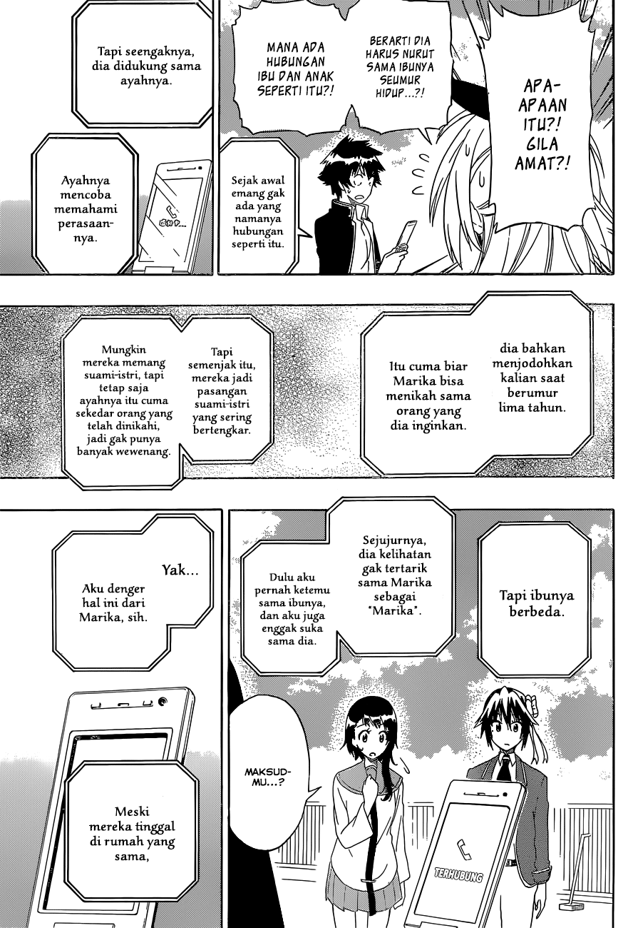 Nisekoi Chapter 182 - halaman 7